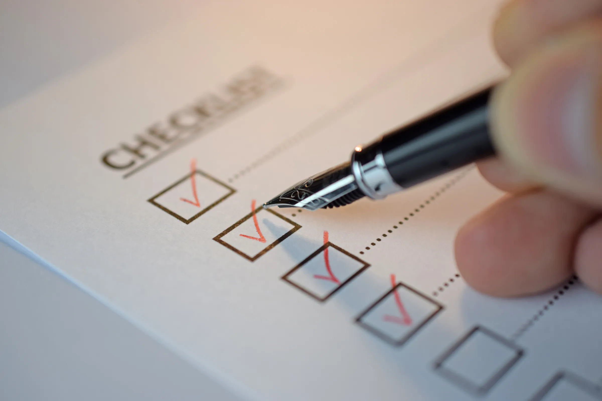 The Common Assessment Standard Checklist: All 10 Sections Explained